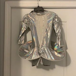 Holographic Space Girl Costume